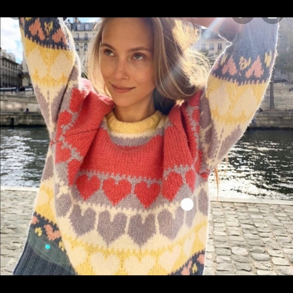 (SOLD) LoveShackFancy SHIRELLE pullover NWT .